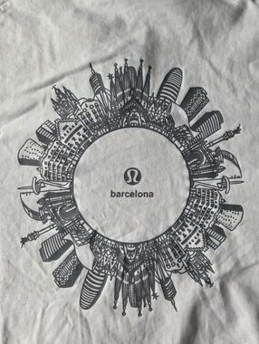Mens Lululemon Barcelona Exclusive Heabyweight T Shirt